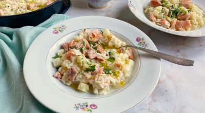 5 receitas de risoto de salmão para uma refeição cheia de sabor