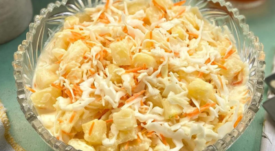 7 receitas de salada de repolho com creme de leite saborosas