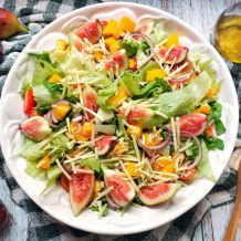 Receitas de saladas natalinas