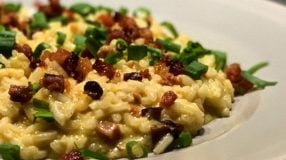 Risoto à carbonara