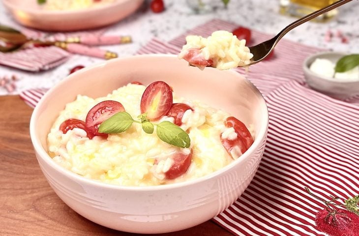 Risoto caprese