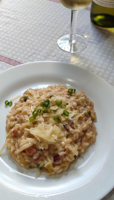 Risoto de bacon com alho-poró - Foto de usuário