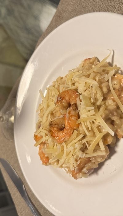 Risoto de camarão - Foto de usuário