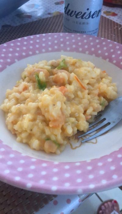 Risoto de camarão - Foto de usuário