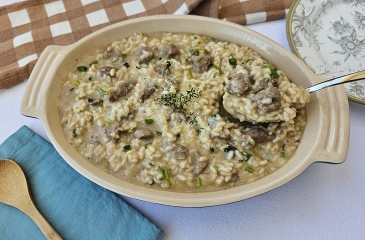 Risoto de carne