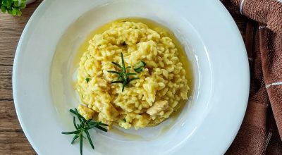 Risoto de frango clássico