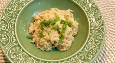 Risoto de frango integral