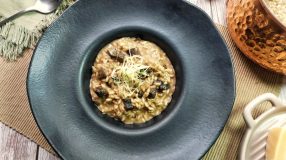 Risoto de funghi secchi