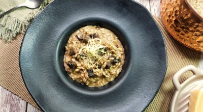 Risoto de funghi secchi