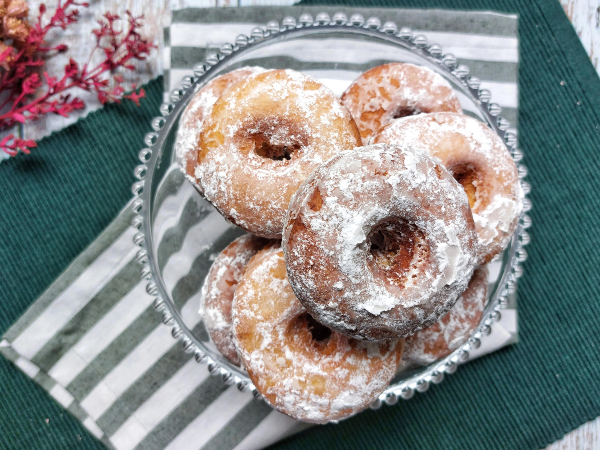 Rosquinha caseira frita