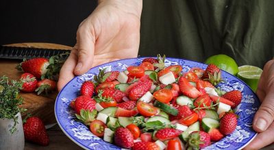 Salada de morango