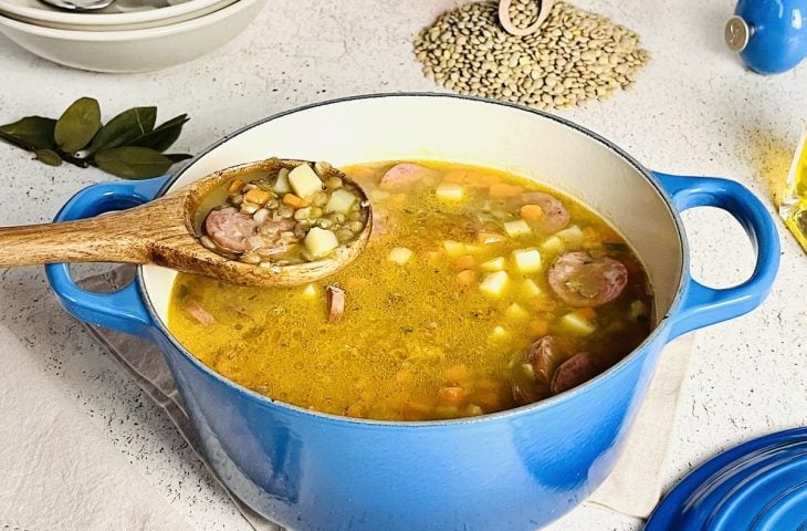 Sopa de lentilha