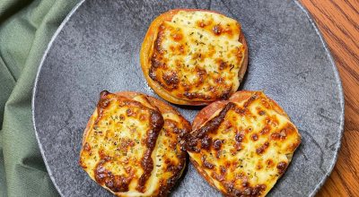 Tomate com queijo minas na airfryer