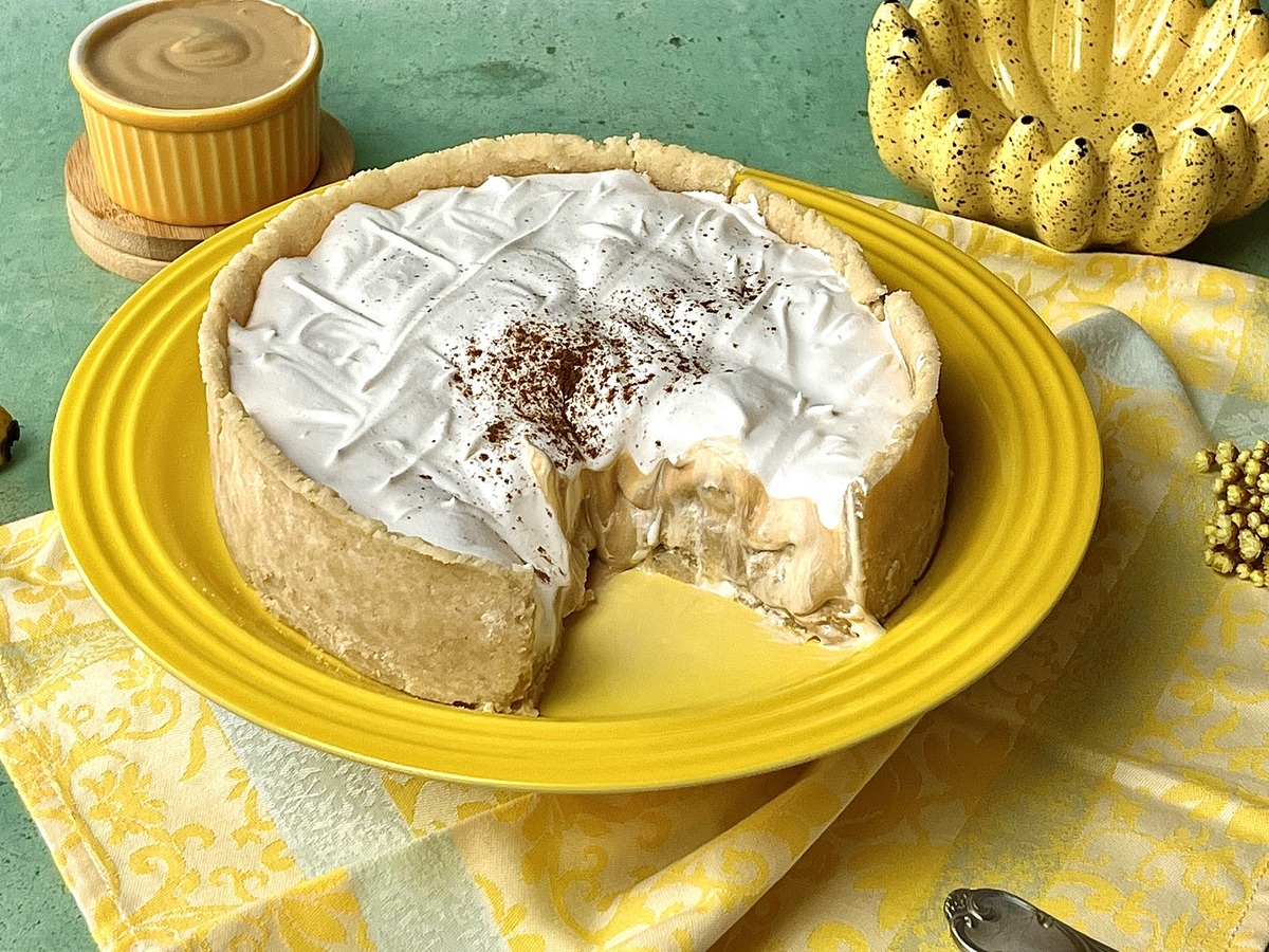 Torta banoffee low carb