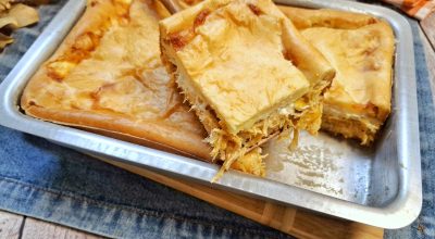 Torta de frango de liquidificador da vovó