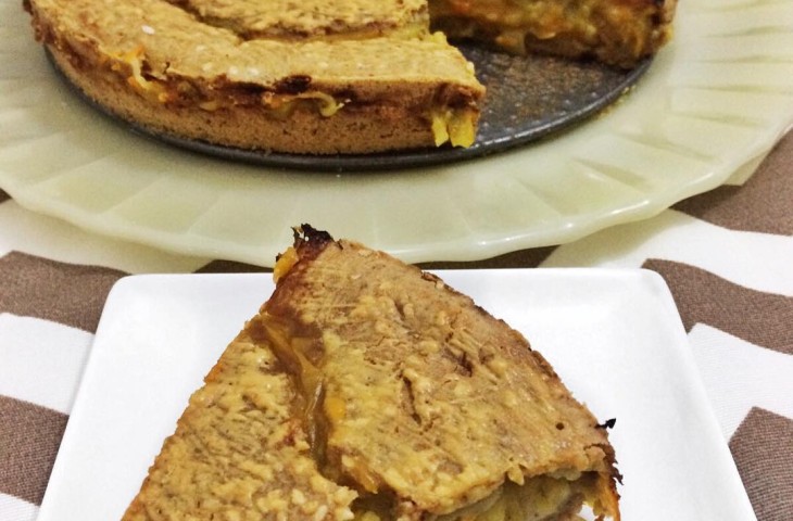 Torta de legumes sem glúten