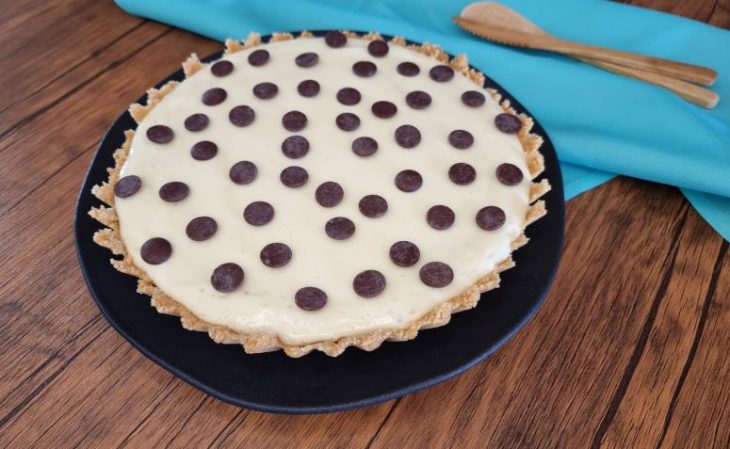 Torta de limão com chocolate muito fácil