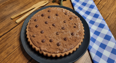 Torta mousse de chocolate simples