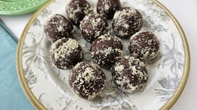 Trufas de cacau fit